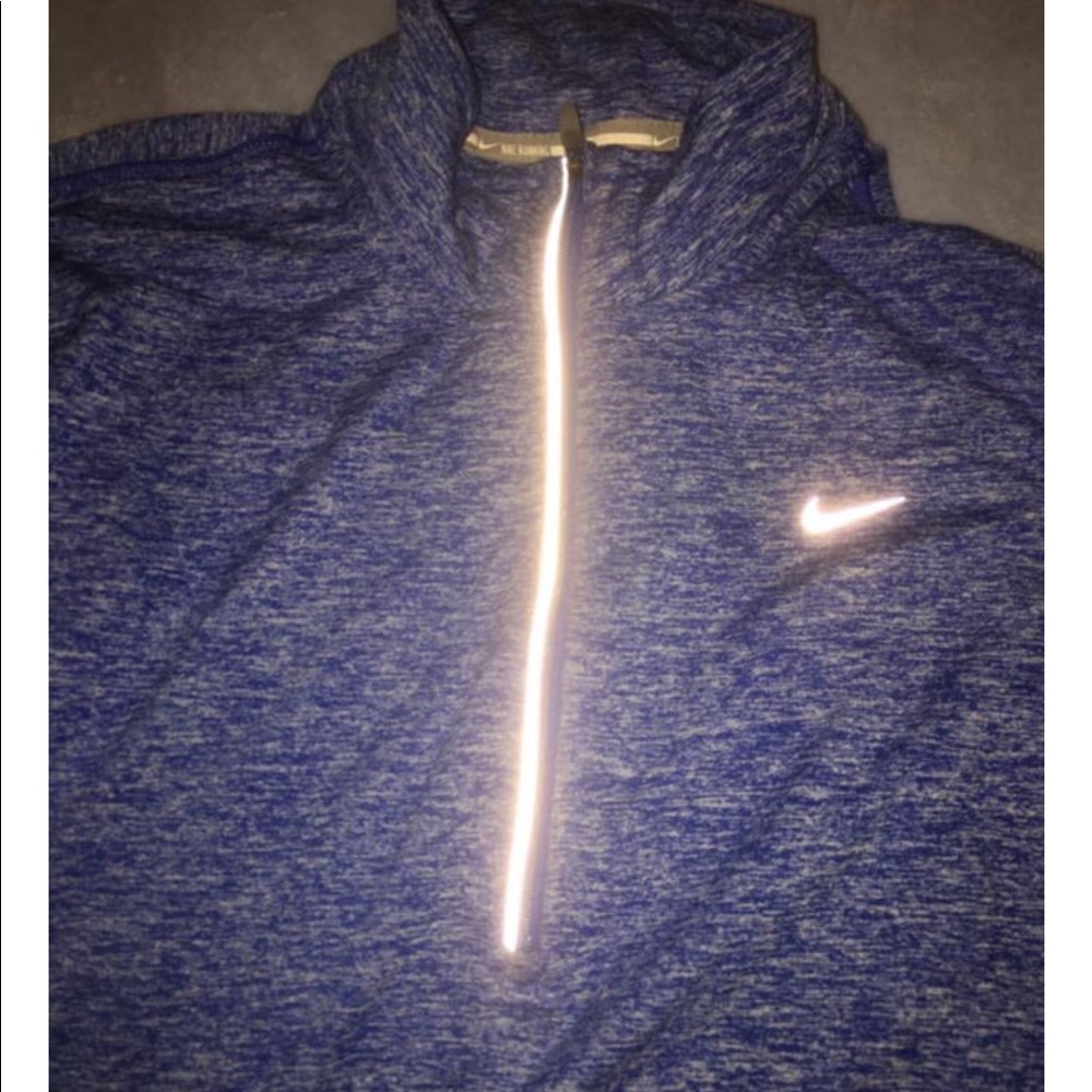 Long sleeve Nike DriFit running 1/2 zip top